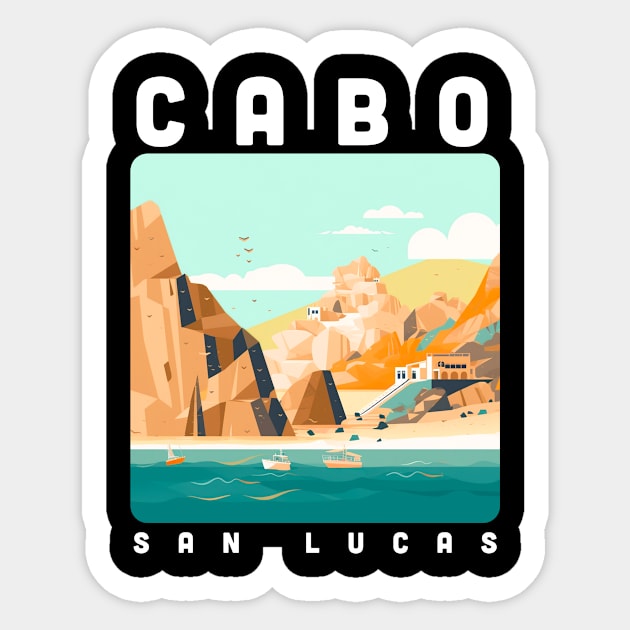 Cabo San Lucas Souvenir Mexico Family Group Trip Vacation Sticker by livania